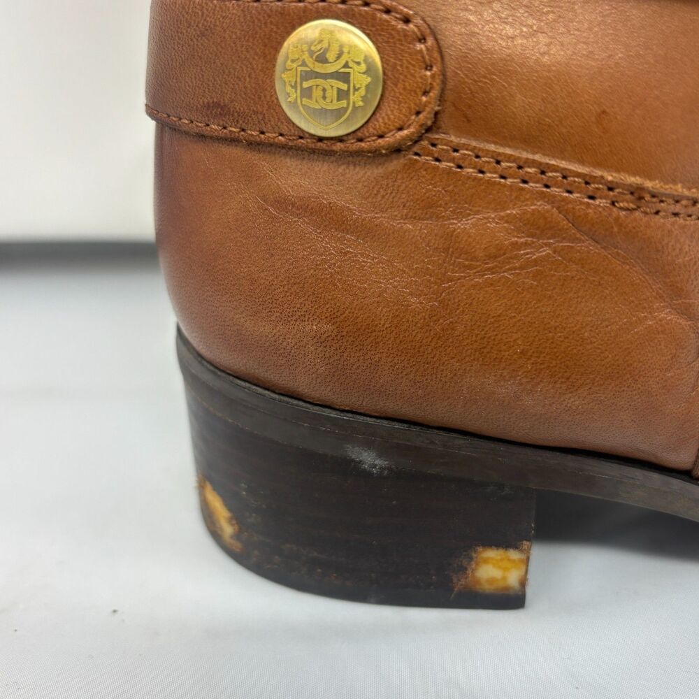 Vintage Etienne Aigner Women's Riding Boots E-Chip Brown Size 9M - Picture 8 of 16